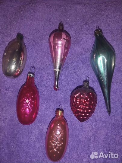 Ёлочные игрушки СССР