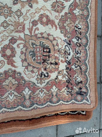 Шерстяной ковёр СССР бу