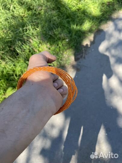 Браслет самодельный из лески для тримера