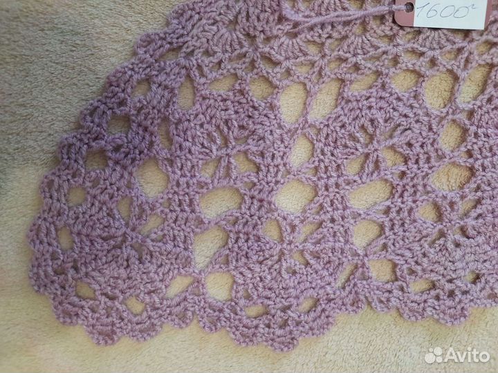 Шаль полушерсть