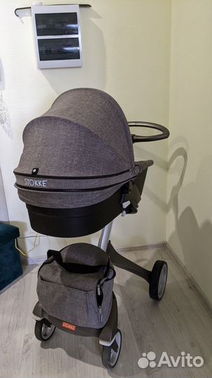 Коляска 2 в 1 stokke Xplory