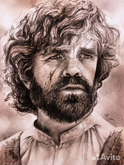 Портрет по фотографии чб/цвет. Шарж цветной