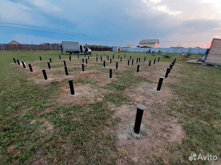 Винтовые сваи под ключ / Фундамент за 1 день