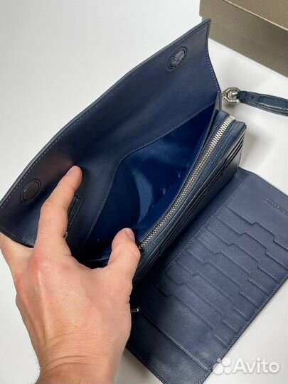 Клатч Stefano Ricci из кожи крокодила