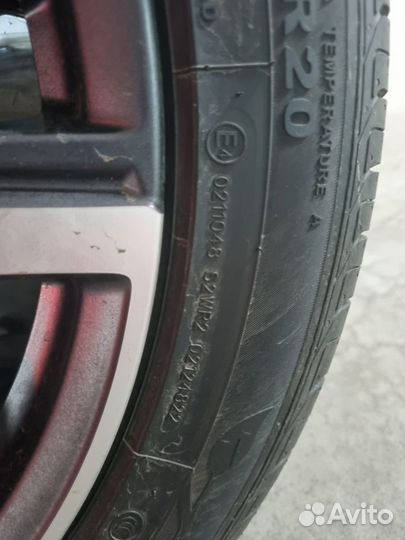 Комплект колес для Geely Monjaro 245/45 R20