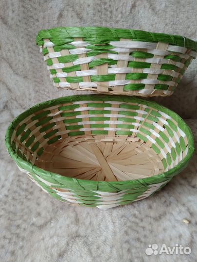 Корзина плетеная