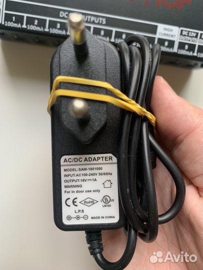 Блок питания педалей Power Prof mr power