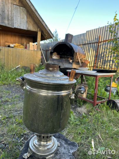 Самовар на дровах 7 литров СССР
