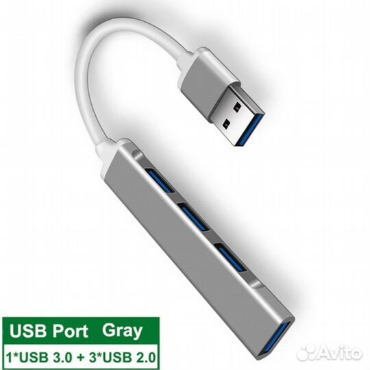 Переходник Хаб USB / Type C концентратор