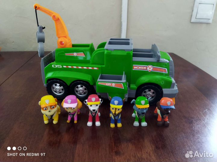 Игрушки щенячий патруль