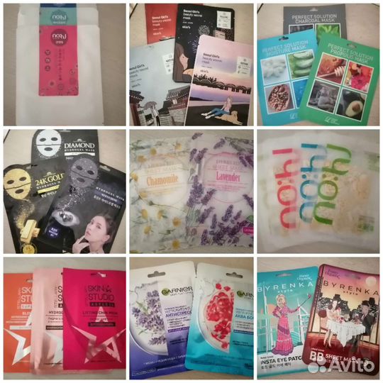 Маски для волос, лица и ног