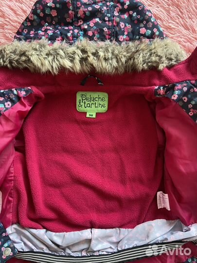 Зимний костюм для девочки 98