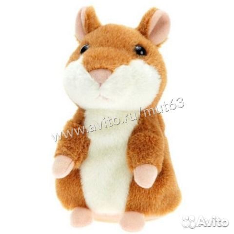 Хомяк повторюшка коричневый