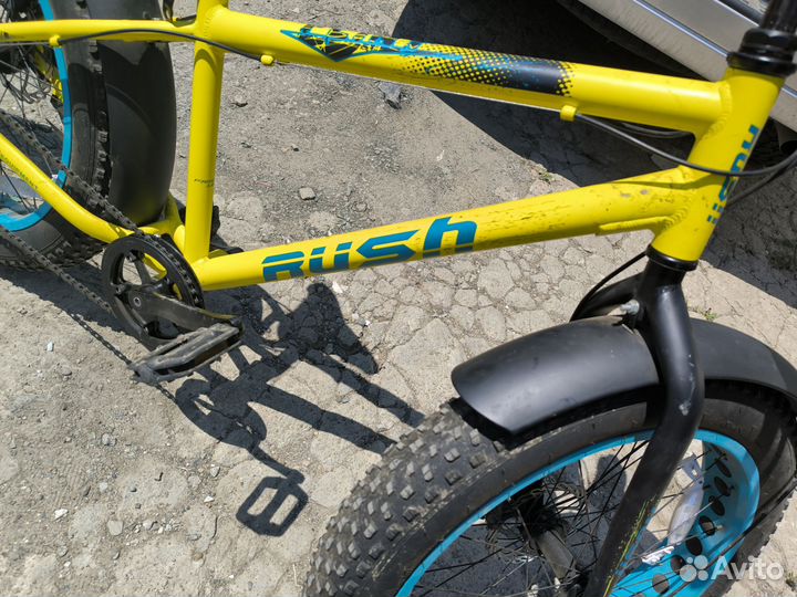 Велосипед Фэтбайк rush hour Flint Disc 24