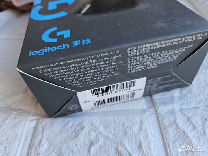 Новые игровые мыши Logitech G304 LightSpeed black