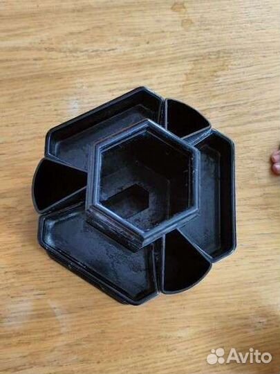 Вращающаяся подставка черная Erich Krause