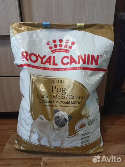 Сухой корм Royal Canin для мопсов
