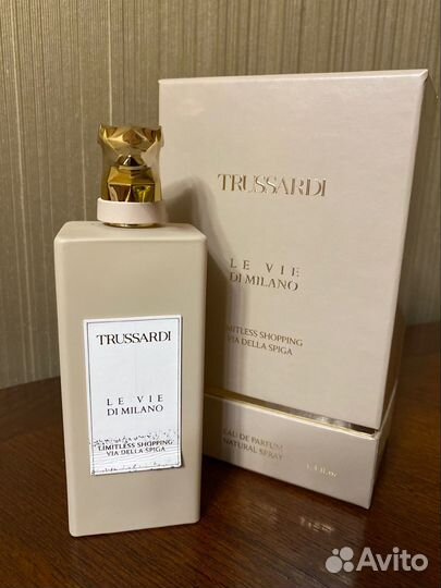Trussardi le vie di milano 100 ml