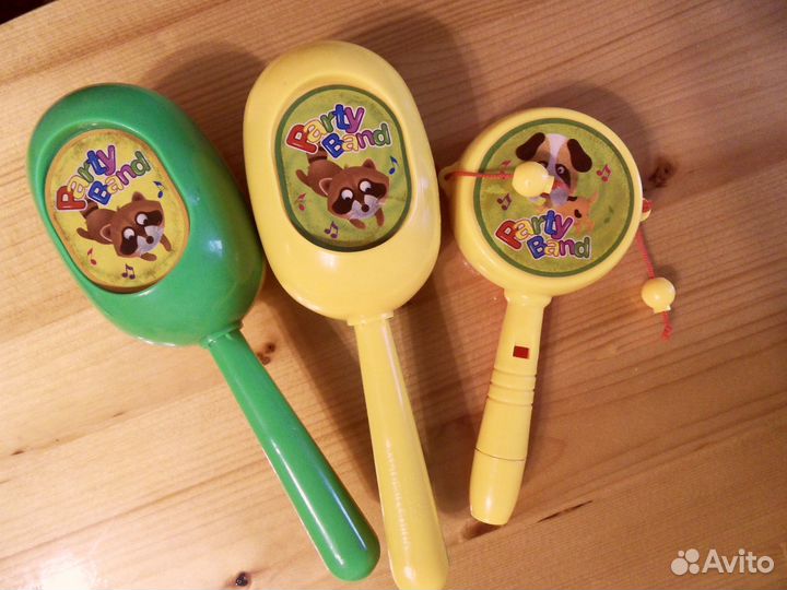 Маракасы Свисток - погремушка. Цена за все