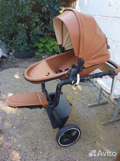 Коляска на запчасти без переднего блока