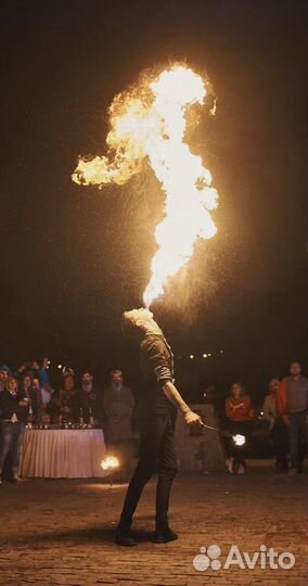 Огненно-пиротехническое шоу