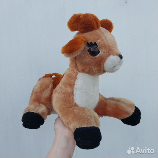 Большой оленёнок мягкая игрушка