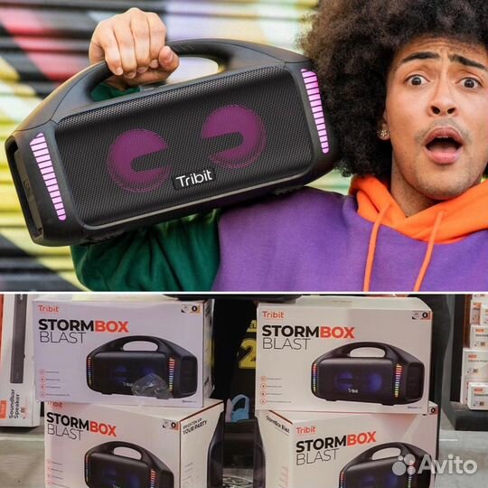 Tribit stormbox blast новые