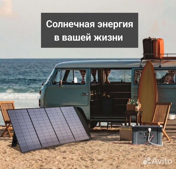 Складная Солнечная панель Allpowers 140 Вт