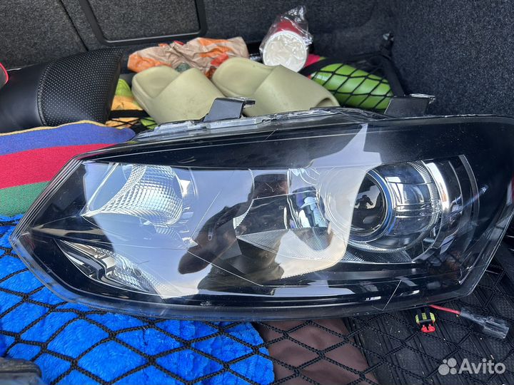 Фары на volkswagen polo bi-led