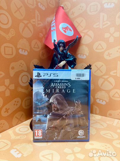 PS5 Assassin's Creed Mirage (русские субтитры)