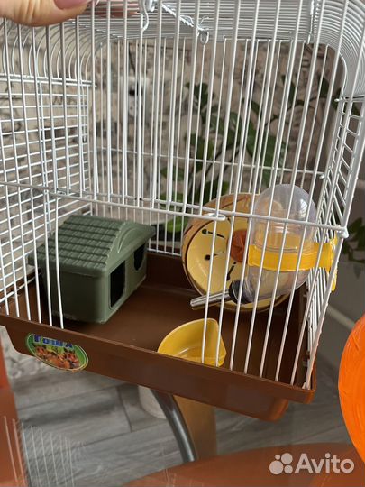 Продам клетку для хомяка с шаром