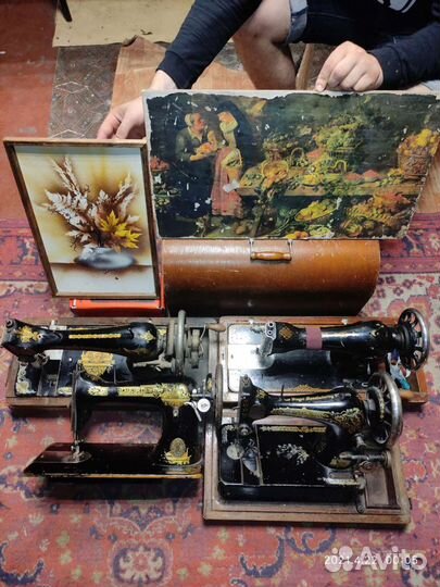 Швейные машинки (4шт.лот) Singer - 2 шт, пмз, Госш