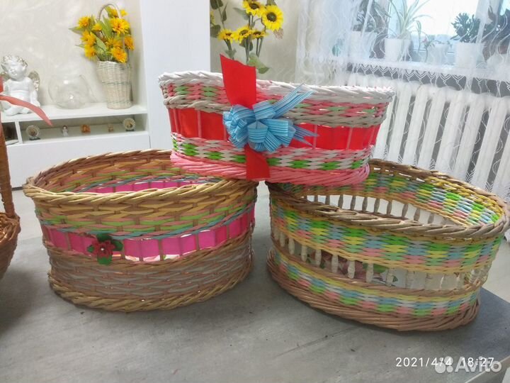 Корзинки ручной работы