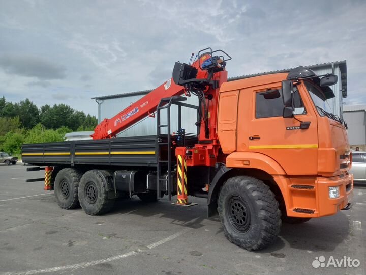 КАМАЗ 43118-24 с КМУ, 2013