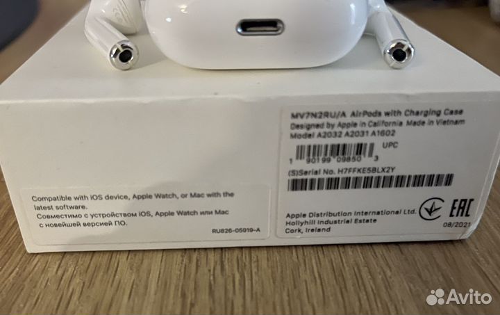 Airpods 2 (2nd generation) оригинал