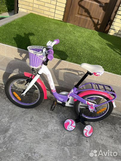 Детский велосипед stels Pilot 190 (розовый) 16''