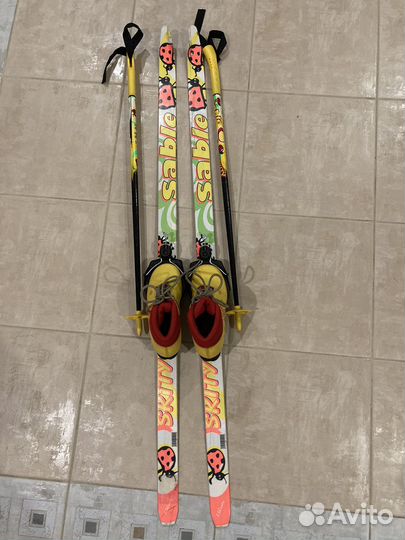 Беговые лыжи детские 120