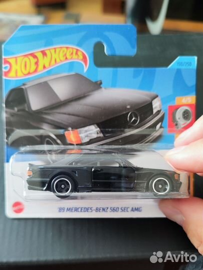 Hot Wheels '89 Mercedes-Benz 560 SEC AMG