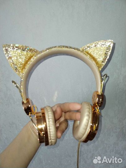 Наушники H&M детские кошечка