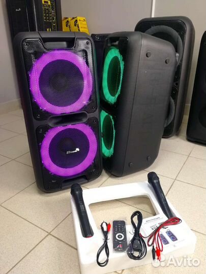 Мощная убийца jbl partybox мощный бас, чистый звук