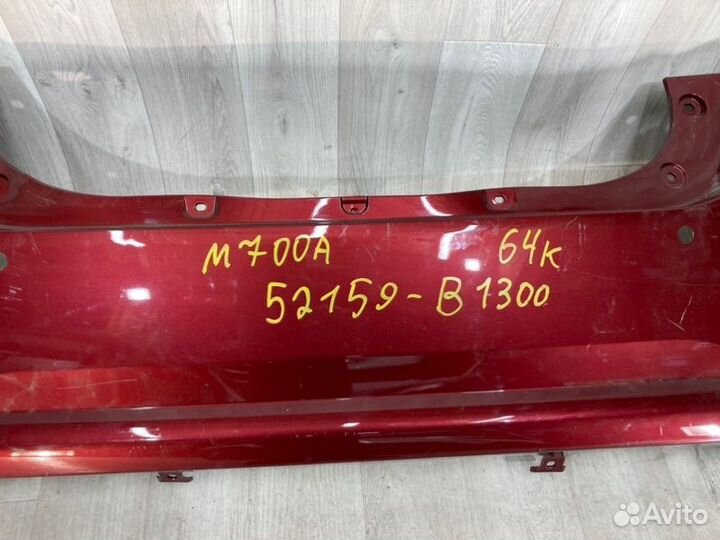 Бампер зад. toyota passo