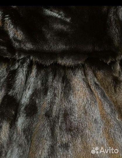 Шуба норковая с капюшоном 42 44