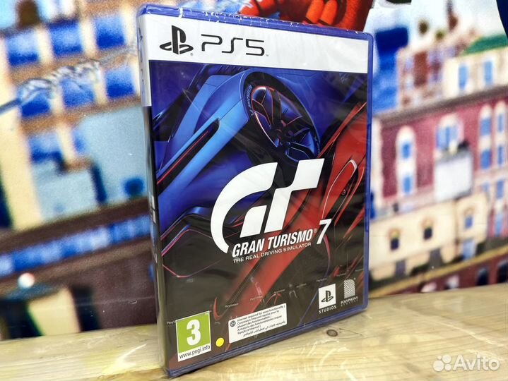 Игры PS5 Gran Turismo 7 диски