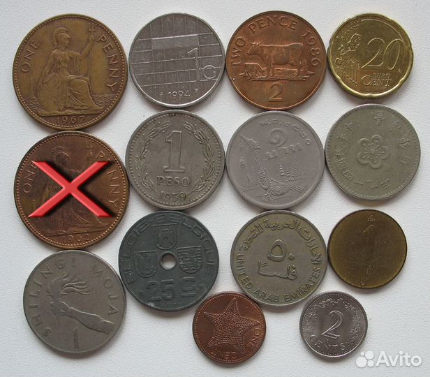Разные монеты