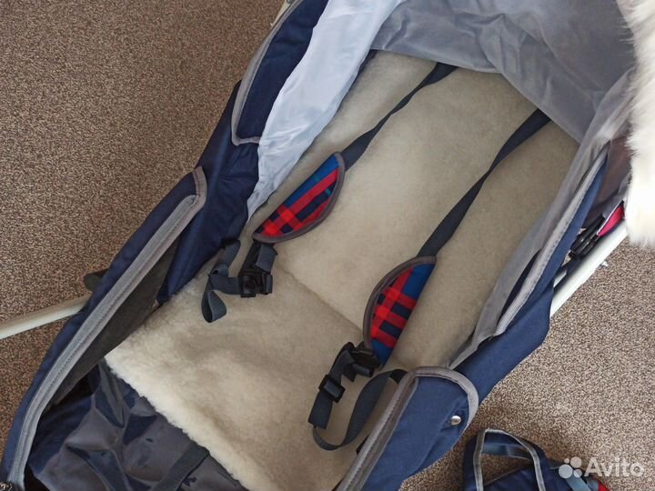 Детские санки коляска новые