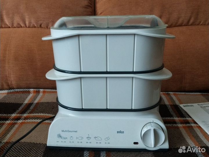 Пароварка электрическая Braun