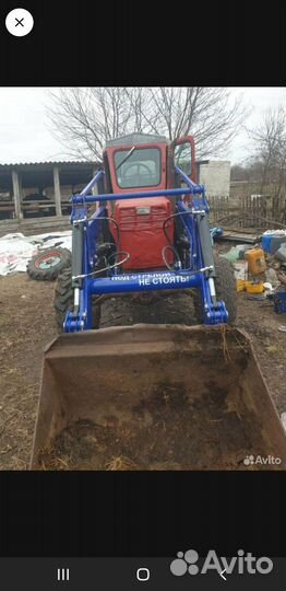 Трактор ЛТЗ Т-40AM с КУН, 1991