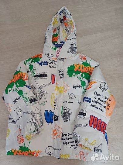 Куртка демисезонная женская оверсайз