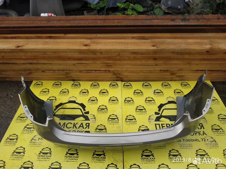 Бампер задний для Kia RIO 3 2011-2017