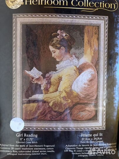 Наборы для вышивания крестом Dimensions и Bucilla